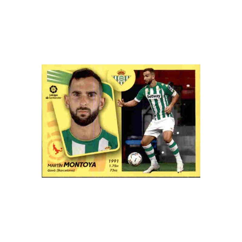 Sale Sticker of Montoya Betis Liga Este 2021 22 Panini