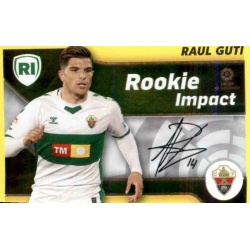 Raúl Guti Rookie Impact Firmada Elche 4