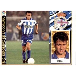 Fran Deportivo Coruña Ediciones Este 1997-98