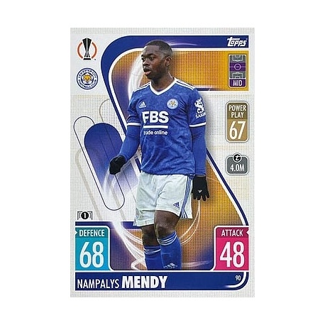 Nampalys Mendy Leicester City 90