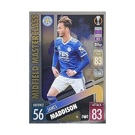 James Maddison Leicester City 96