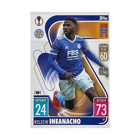 Kelechi Iheanacho Leicester City 97