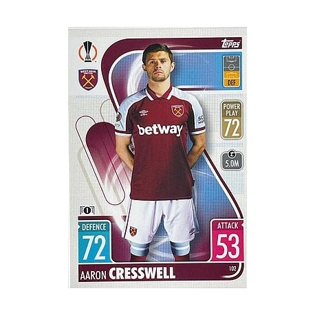 Aaron Cresswell West Ham United 102