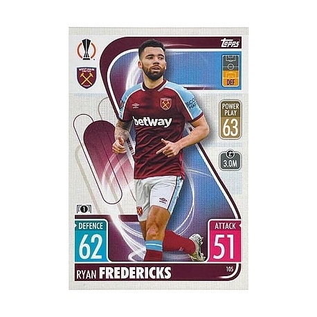 Ryan Fredericks West Ham United 105