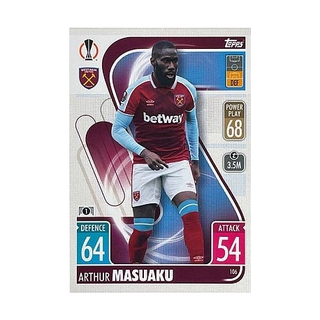 Arthur Masuaku West Ham United 106