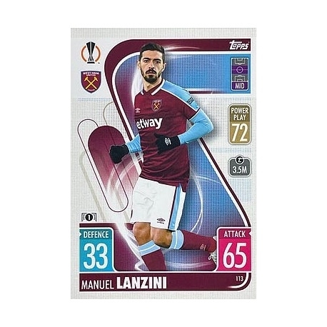 Manuel Lanzini West Ham United 113