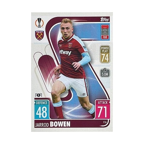 Jarrod Bowen West Ham United 116