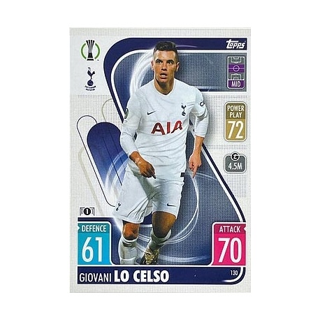 Giovani Lo Celso Tottenham Hotspur 130