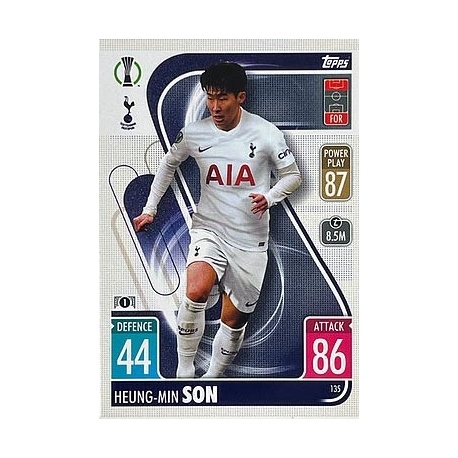 Heung-Min Son Tottenham Hotspur 135