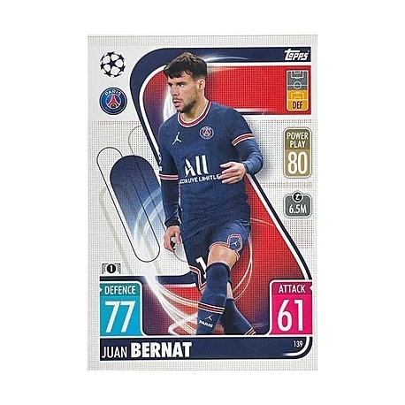 Juan Bernat Paris Saint-Germain 139