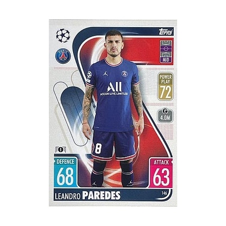 Leandro Paredes Paris Saint-Germain 146