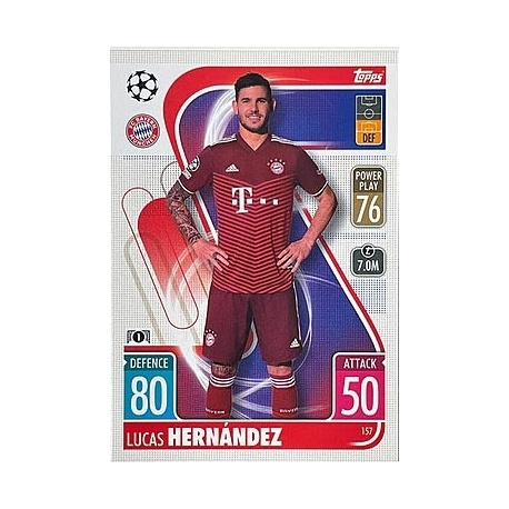 Lucas Hernandez Bayern Munich 157