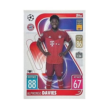 Alphonso Davies Bayern Munich 160