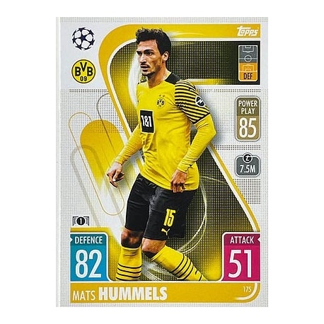 Mats Hummels Borussia Dortmund 175