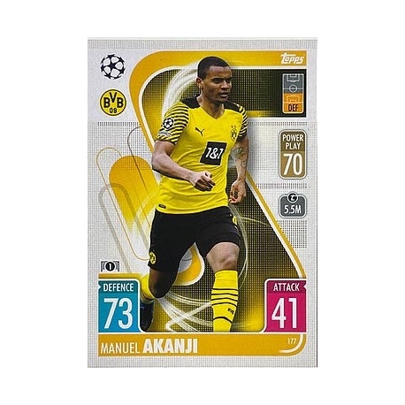 Manuel Akanji Borussia Dortmund 177