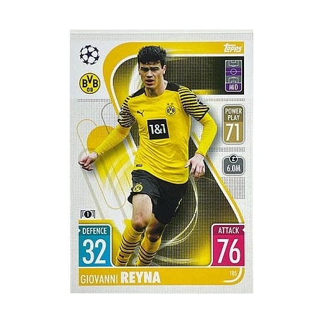 Giovanni Reyna Borussia Dortmund 185