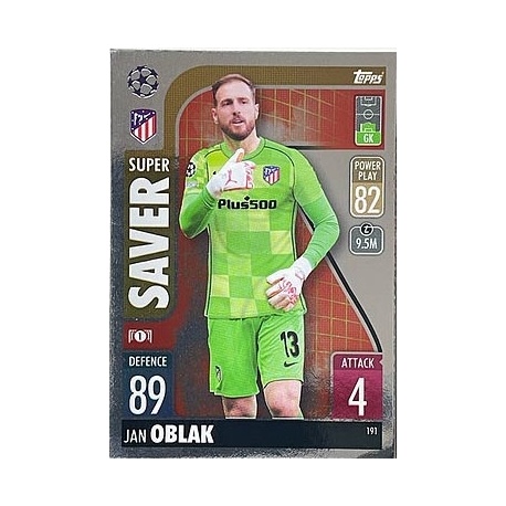 Jan Oblak Atlético Madrid 191