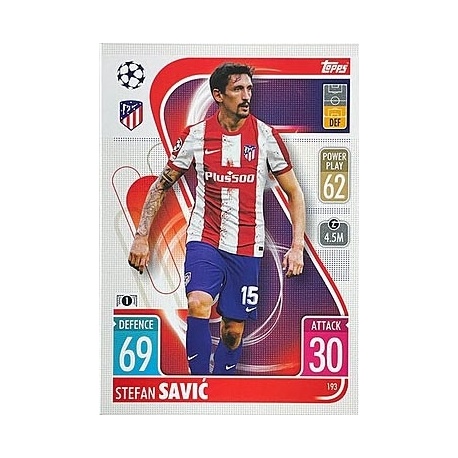 Stefan Savić Atlético Madrid 193