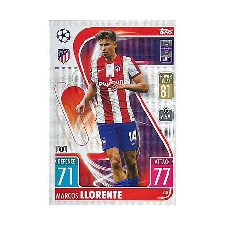 Marcos Llorente Atlético Madrid 200