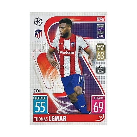 Thomas Lemar Atlético Madrid 204