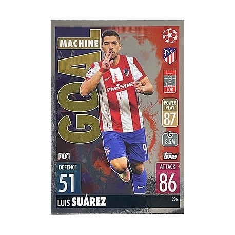 Luis Suárez Atlético Madrid 206