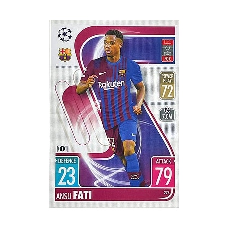 Ansu Fati Barcelona 222