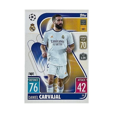 Daniel Carvajal Real Madrid 232