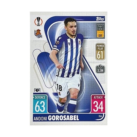 Andoni Gorosabel Real Sociedad 266