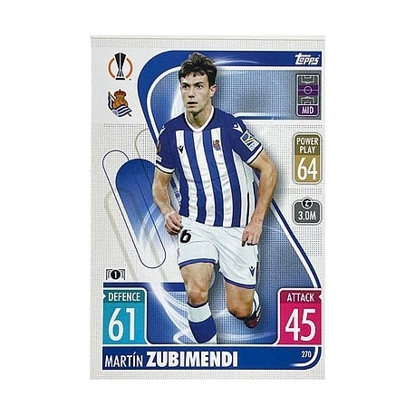 Martín Zubimendi Real Sociedad 270