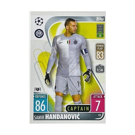 Samir Handanović Inter Milan 335