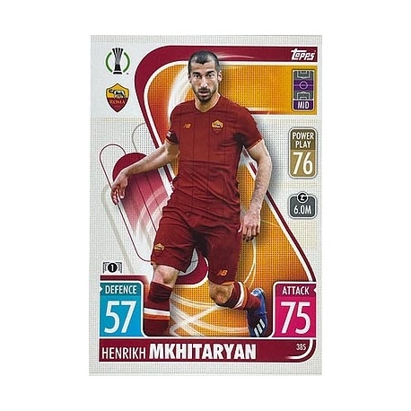 Henrich Mkhitaryan AS Roma 385