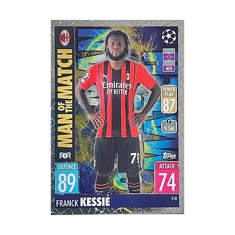 Franck Kessié Man of the Match Milan 410