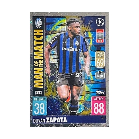 Duzan Zapata Man of the Match Atalanta 411