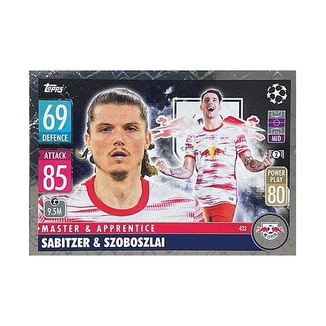 Marcel Sabitzer - Dominik Szoboszlai Master & Apprentice RB Leipzig 433