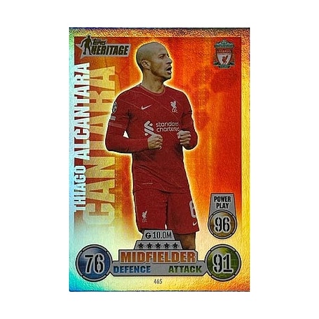 Thiago Alcântara Heritage Liverpool 465