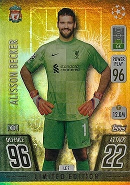 Limited Card of Alisson Becker – 2022-23 – Sorare