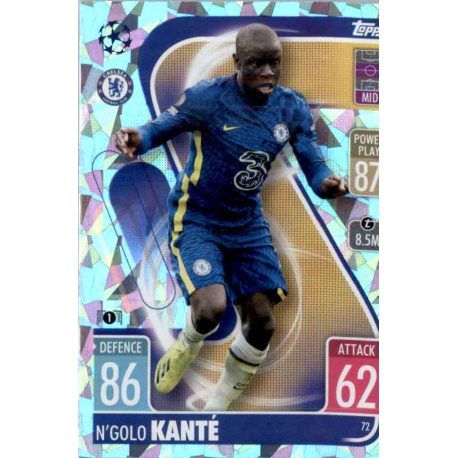 N'Golo Kanté Crystal Parallel Chelsea 72