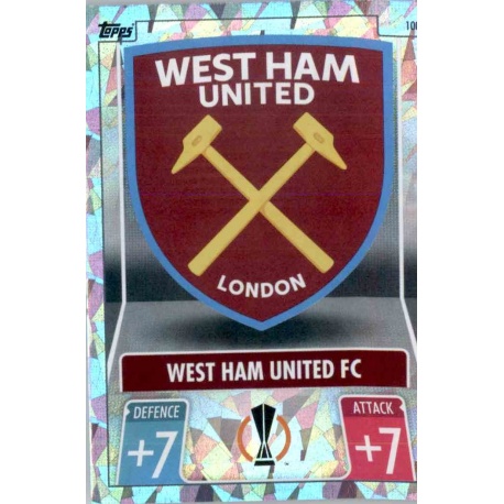 Escudo Crystal Parallel West Ham United 100