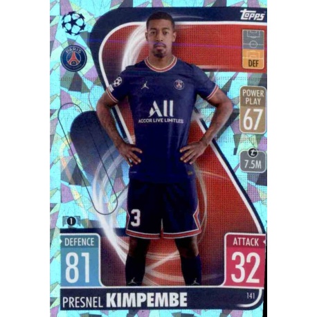 Presnel Kimpembe Crystal Parallel Paris Saint-Germain 141