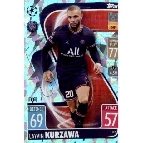 Layvin Kurzawa Crystal Parallel Paris Saint-Germain 142