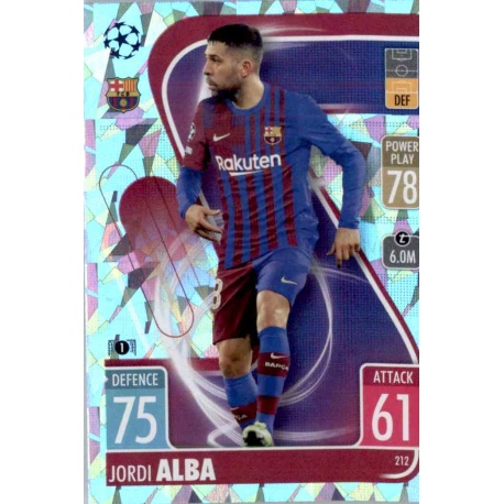 Jordi Alba Crystal Parallel Barcelona 212