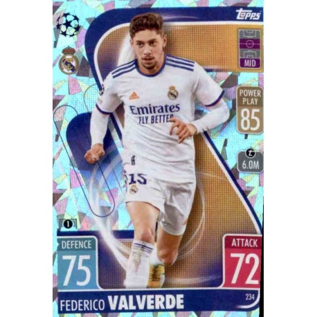 Federico Valverde Crystal Parallel Real Madrid 234