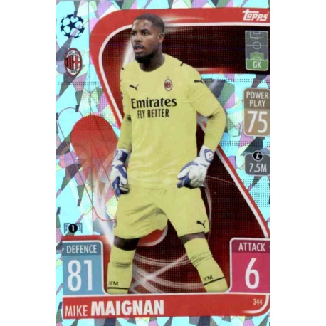 Mike Maignan Crystal Parallel AC Milan 344