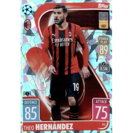 Theo Hernández Crystal Parallel AC Milan 346