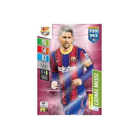 Lionel Messi Barcelona 81