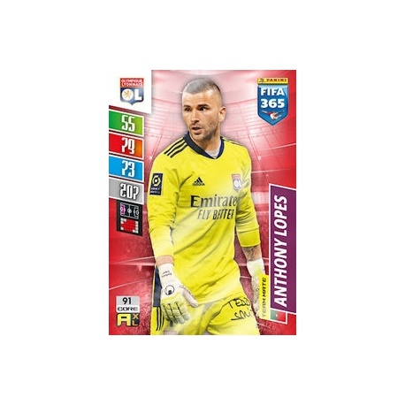 Anthony Lopes Olympique Lyonnais 91