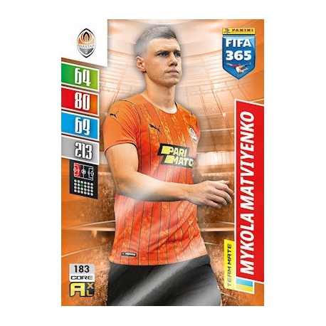 Mykola Matviyenko Shakhtar Donetsk 183