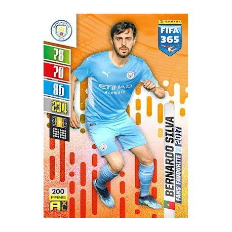 Bernardo Silva Fans' Favourites Manchester City 200