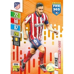 Koke Fans' Favourites Atlético Madrid 206