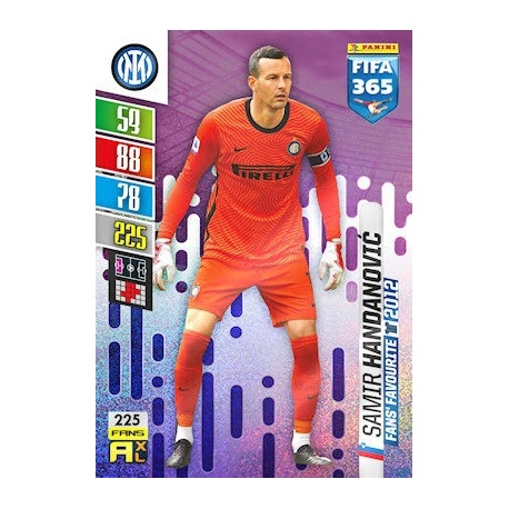 Samir Handanović Fans' Favourites Inter Milan 225